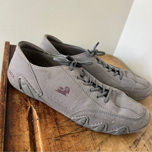 LDECK Men's Gray Casual Shoes sz 39 = US sz 6.5 - Picture 1 of 12